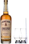 Jameson Crested Irish Whiskey 0,7 Liter + 2 Glencairn Gläser + Einwegpipette 1 Stück