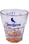 Jose Cuervo Shot Glas 1 Stück kleiner bunter Boden