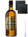 Kilbeggan Irish Whiskey 0,7 Liter + 2 Schieferuntersetzer 9,5 cm + Einwegpipette 1 Stück