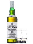 Laphroaig 10 Jahre Islay Single Malt Whisky 0,7 Liter + 2 Glencairn Gläser