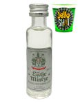 Lütje Minze Pfefferminzlikör 0,02 Liter Miniatur + Jello Shot Waldmeister Wackelpudding mit Wodka 42 Gramm Becher