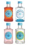 Malfy Gin Set Originale, Limone, Rosa, Aranica 4 x 0,05 Liter