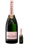 Moet Chandon Brut Rosé Imperial Champagner 1,5 Liter + Moet Rose 0,2 Liter gratis