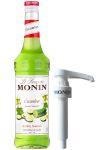 Monin Gurke Sirup 1,0 Liter + 1 Stück Monin Pumpe für 1,0 Liter