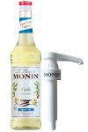 Monin Vanille - Light - Sirup 1,0 Liter + Dosierpumpe 1,0 Liter