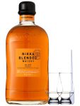 Nikka Blended Japanischer Whisky 0,7 Liter + 2 Glencairn Gläser + Einwegpipette 1 Stück