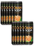 Oran Soda Orangenlimonade in Dose 12 x 0,33 Liter