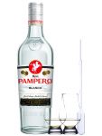 Pampero Blanco Rum Venezuela 0,7 Liter + 2 Glencairn Glser und Einwegpipette