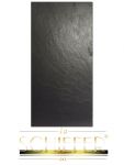 Schiefer Servierplatte/Buffetplatte/Käseplatte 30 x 20 x 0,7 cm Kesper  Natur