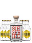 Siegfried Rheinland Dry Gin Deutschland 0,5 Liter + 6 Goldberg Tonic 0,2 Liter