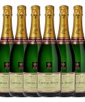 Laurent Perrier Brut L-P Champagner 6 x 0,75 Liter