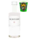 The Botanist Islay Dry Gin 0,05 Liter Miniatur + Jello Shot Waldmeister Wackelpudding mit Wodka 42 Gramm Becher