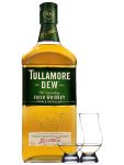 Tullamore Dew Blended Irish Whiskey 0,7 Liter + 2 Glencairn Gläser