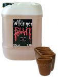 Wikingerblut im Kanister 10 Liter + 6 Stck Wikinger Tonbecher