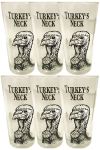 Wild Turkey LONGDRINK Glas 6 Stück mit Eichstrich 2 und 4 cl